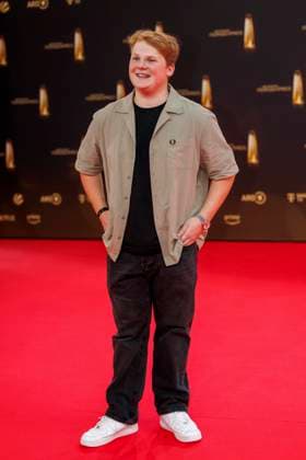 abb Julius Weckauf as a guest on the red carpet at the German Television Award 2025 ceremony at the MMC Studios on 0 09 2025 in Cologne NRW Germany