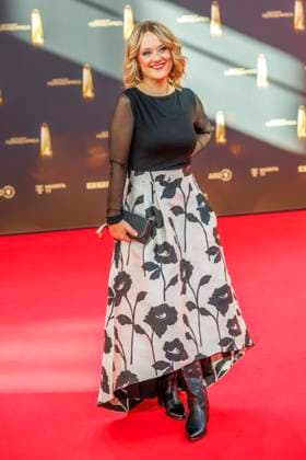 abb BLisa Feller as a guest on the red carpet at the German Television Award 2025 at the MMC Studios on 0 09 2025 in Cologne NRW Germany