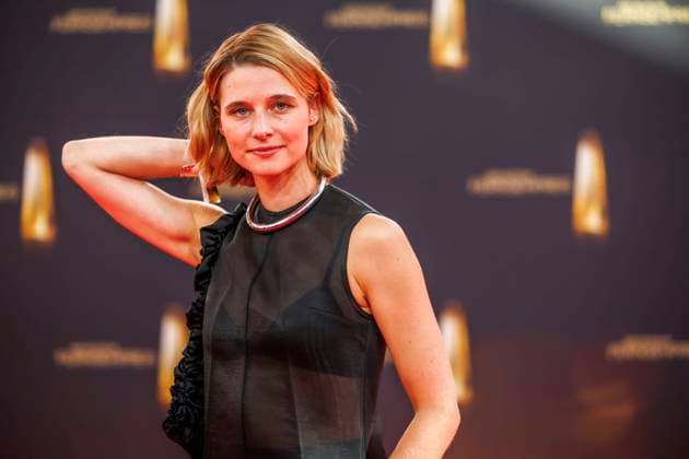 abb Svenja Jung as a guest on the red carpet at the German Television Award 2025 ceremony at the MMC Studios on 0 09 2025 in Cologne NRW Germany