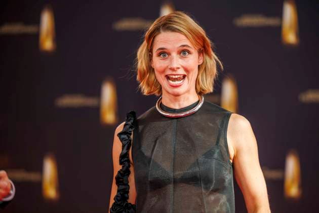 abb Svenja Jung as a guest on the red carpet at the German Television Award 2025 ceremony at the MMC Studios on 0 09 2025 in Cologne NRW Germany