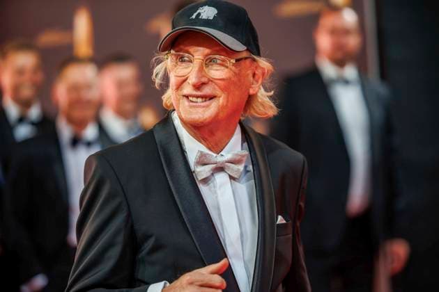 abb Otto Waalkes as a guest on the red carpet at the German Television Award 2025 ceremony at the MMC Studios on 0 09 2025 in Cologne NRW Germany