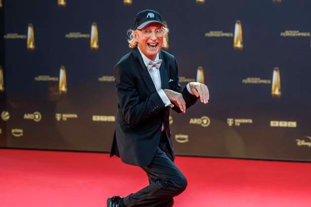 abb Otto Waalkes as a guest on the red carpet at the German Television Award 2025 ceremony at the MMC Studios on 0 09 2025 in Cologne NRW Germany