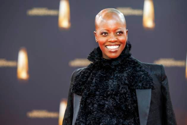 abb Florence Kasumba as a guest on the red carpet at the German Television Award 2025 ceremony at the MMC Studios on 0 09 2025 in Cologne NRW Germany