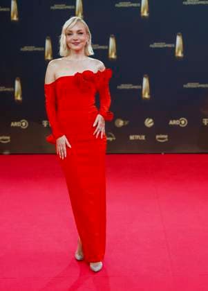 abb Janin Ullmann as a guest on the red carpet at the German Television Award 2025 ceremony at the MMC Studios on 0 09 2025 in Cologne NRW Germany