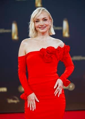 abb Janin Ullmann as a guest on the red carpet at the German Television Award 2025 ceremony at the MMC Studios on 0 09 2025 in Cologne NRW Germany