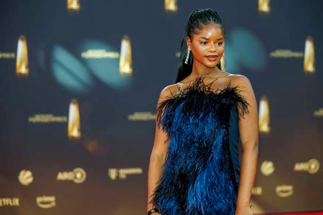 abb Melodie Simina as a guest on the red carpet at the German Television Award 2025 at the MMC Studios on 0 09 2025 in Cologne NRW Germany