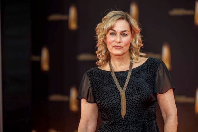 abb Gesine Cukrowski as a guest on the red carpet at the German Television Award 2025 ceremony at the MMC Studios on 0 09 2025 in Cologne NRW Germany
