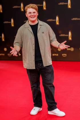 abb Julius Weckauf as a guest on the red carpet at the German Television Award 2025 ceremony at the MMC Studios on 0 09 2025 in Cologne NRW Germany