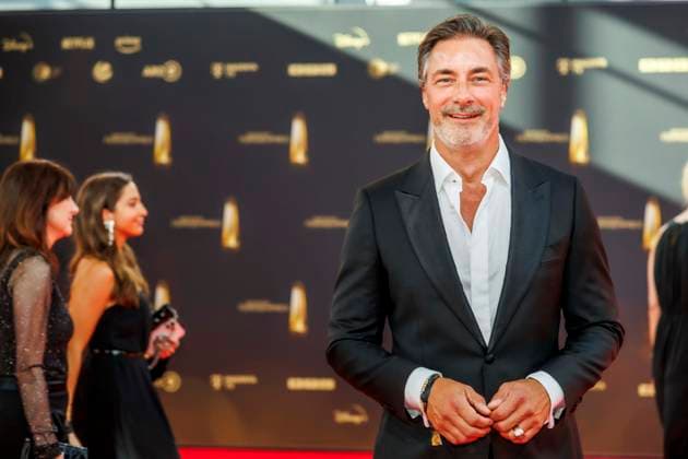 abb Marco Schreyl as a guest on the red carpet at the German Television Award 2025 ceremony at the MMC Studios on 0 09 2025 in Cologne NRW Germany