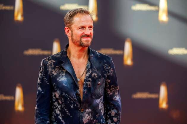 abb Philipp Hochmair as a guest on the red carpet at the German Television Award 2025 at the MMC Studios on 0 09 2025 in Cologne NRW Germany