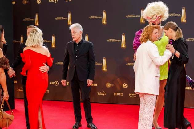 abbMichael Mittermeier as a guest on the red carpet at the German Television Award 2025 ceremony at the MMC Studios on 0 09 2025 in Cologne NRW Germany