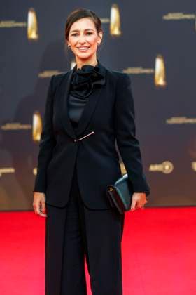 abb Pina Atalay as a guest on the red carpet at the German Television Award 2025 ceremony at the MMC Studios on 0 09 2025 in Cologne NRW Germany