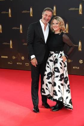 Marco Schreyl and Lisa Feller at the German Television Award Ceremony on 10 09 2025 in Cologne German Television Award Ceremony 2025 in Cologne