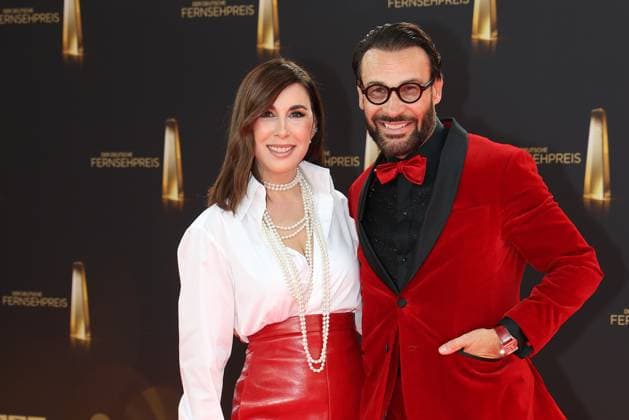 Judith Williams and Alexander Klaus Stecher at the German Television Award Ceremony on 10 09 2025 in Cologne German Television Award Ceremony 2025 in Cologne