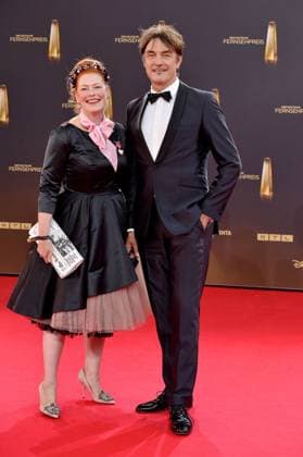 Enie van de Meiklokjes and Matze Knop at the German Television Award Ceremony on 10 09 2025 in Cologne German Television Award Ceremony 2025 in Cologne