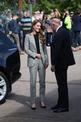 . 11 09 2025. Sudbury, United Kingdom. Kate Middleton, the Princess of Wales, at the Sudbury Silk Mills in Sudbury, Suffolk, United Kingdom.  xStephenxLockx xi-Imagesx IIM-26216-0004