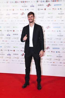 Milan, photocall for the 30th edition of the Gentleman Fair Play Award at the Teuliè Military School. Pictured: Matteo Gabbia  Copyright: xAlessandroxBremecx xipa-agency.netx xx IPA_Agency_IPA64690249