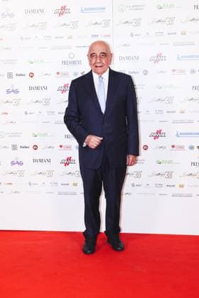 Milan, photocall for the 30th edition of the Gentleman Fair Play Award at the Teuliè Military School. Pictured: Adriano Galliani  Copyright: xAlessandroxBremecx xipa-agency.netx xx IPA_Agency_IPA64690265