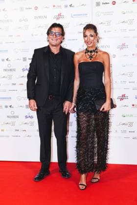 Milan, photocall for the 30th edition of the Gentleman Fair Play Award at the Teuliè Military School. Pictured: Nicola Ventola, Chiara Giuffrida  Copyright: xAlessandroxBremecx xipa-agency.netx xx IPA_Agency_IPA64690368