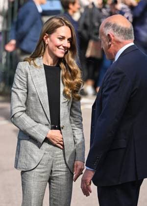 Catherine, Princess of Wales visits Sudbury Silk Mills in Sudbury, Suffolk, a family-run weaving mill that has been at the forefront of jacquard weaving and an integral part of the British textile industry for over 300 years Featuring: Catherine, Princess of Wales Where: Sudbury, United Kingdom When: 11 Sep 2025 Credit: Cover Images EDITORIAL USE ONLY. NOT FOR USE BY NEWSPAPERS BASED IN THE UK. Copyright: xx coverimg55077361