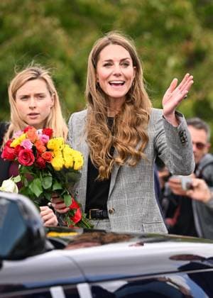 Catherine, Princess of Wales departs a visit to Sudbury Silk Mills in Sudbury, Suffolk, a family-run weaving mill that has been at the forefront of jacquard weaving and an integral part of the British textile industry for over 300 years Featuring: Catherine, Princess of Wales Where: Sudbury, United Kingdom When: 11 Sep 2025 Credit: Cover Images EDITORIAL USE ONLY. NOT FOR USE BY NEWSPAPERS BASED IN THE UK. Copyright: xx coverimg55077724