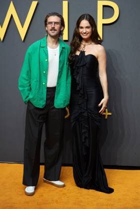European premiere of Swiped Lily James and Dan Stevens at Swiped European Premiere at the Curzon Mayfair in London London Curzon Mayfair UK Copyright: xFredxDuvalx