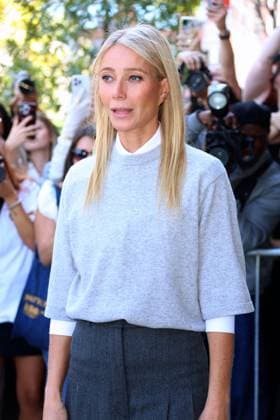 Celebs at The Michael Kors Fashion Show Gwyneth Paltrow arrives at the Michael Kors show during the fashion week in New York, NY on September 11, 2025. Photo by Charles Guerin ABACAPRESS.COM New York NY  Copyright: xGuerinxCharles ABACAx