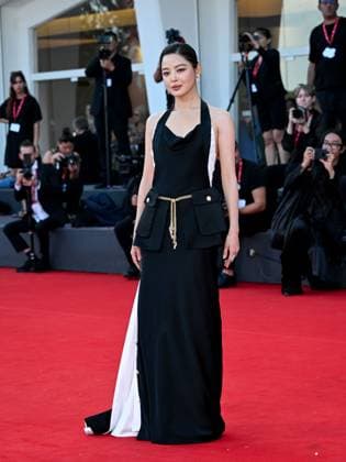 Venice, ITALY: Venice, 82nd Venice International Film Festival 2025 - Evening 10. red carpet of the film Ri Gua Zhong Tian (The Sun Rises On Us All) - In the photo: Xin Zhilei Venice ITALY - ZUMAp169 20250905_zea_p169_1873 Copyright: xSimonexComix