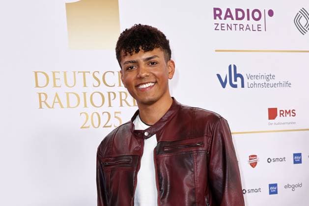 Louis Philippson at the German Radio Award ceremony on 11 09 2025 in Hamburg German Radio Award 2025 ceremony in Hamburg