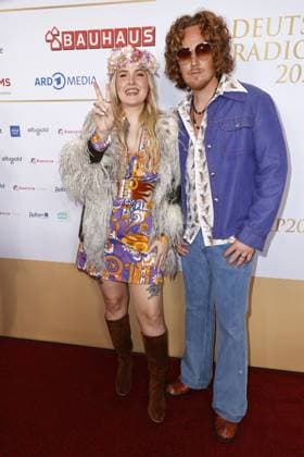 Asdis and Michael Schulte at the German Radio Award ceremony on 11 09 2025 in Hamburg German Radio Award 2025 ceremony in Hamburg