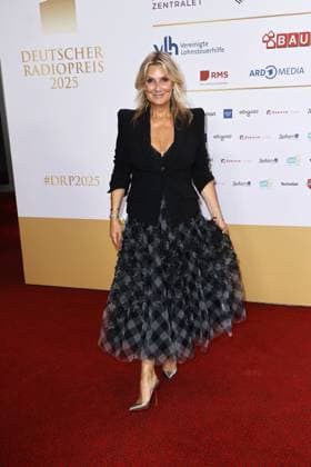 Kim Fisher at the German Radio Award ceremony on 11 09 2025 in Hamburg German Radio Award 2025 ceremony in Hamburg