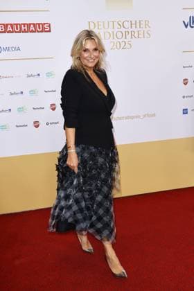Kim Fisher at the German Radio Award ceremony on 11 09 2025 in Hamburg German Radio Award 2025 ceremony in Hamburg