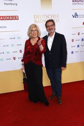 Susanne Holst and Manuel Galvez Castillo at the German Radio Award ceremony on 11 09 2025 in Hamburg German Radio Award 2025 ceremony in Hamburg