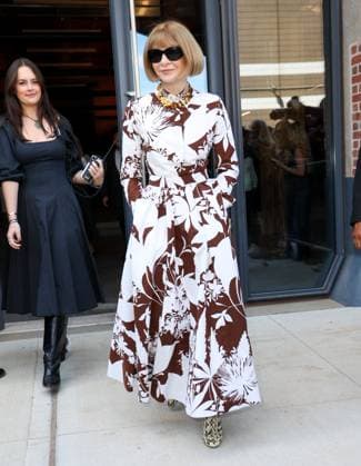 Celebrities arrive at the Michael Kors fashion show during New York Fashion Week Featuring: Anna Wintour Where: New York, New York, United States When: 11 Sep 2025 Credit: Jason Howard BauerGriffin INSTARimages EDITORIAL USE ONLY. NOT FOR USE BY NEWSPAPERS BASED IN THE UK. Copyright: xx instar55079152