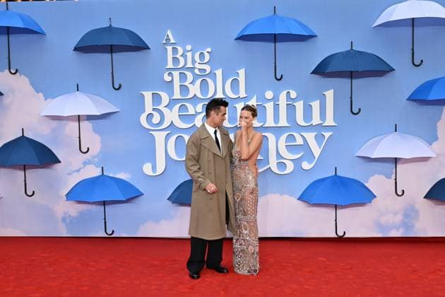 Premiere of A Big Bold Beautiful Journey at Odeon Luxe Leicester Square Featuring: Colin Farrell and Margot Robbie Where: London, United Kingdom When: 11 Sep 2025 Credit: Nils Jorgensen INSTARimages EDITORIAL USE ONLY. NOT FOR USE BY NEWSPAPERS BASED IN THE UK. Copyright: xx instar55079224
