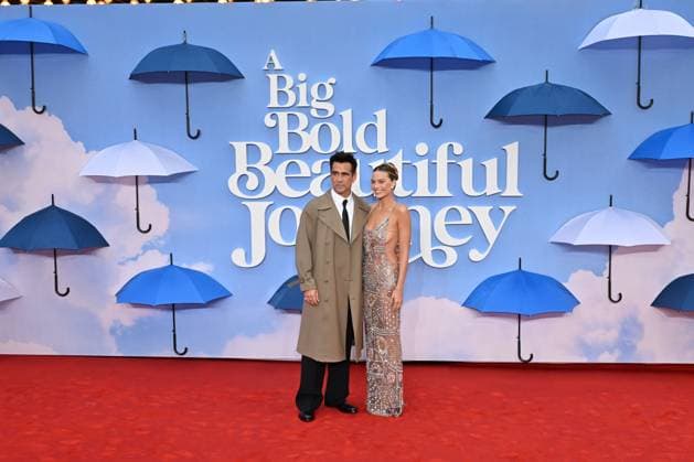 Premiere of A Big Bold Beautiful Journey at Odeon Luxe Leicester Square Featuring: Colin Farrell and Margot Robbie Where: London, United Kingdom When: 11 Sep 2025 Credit: Nils Jorgensen INSTARimages EDITORIAL USE ONLY. NOT FOR USE BY NEWSPAPERS BASED IN THE UK. Copyright: xx instar55079226