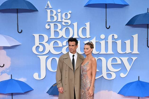Premiere of A Big Bold Beautiful Journey at Odeon Luxe Leicester Square Featuring: Colin Farrell and Margot Robbie Where: London, United Kingdom When: 11 Sep 2025 Credit: Nils Jorgensen INSTARimages EDITORIAL USE ONLY. NOT FOR USE BY NEWSPAPERS BASED IN THE UK. Copyright: xx instar55079227
