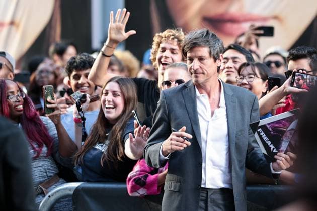 2025 Toronto International Film Festival - Easy’s Waltz TORONTO, CANADA - SEPTEMBER 11 : Simon Rex attends the premiere of ‘Easy’s Waltz’ during the 2025 Toronto International Film Festival at Princess of Wales Theatre in Toronto, Ontario, Canada on September 11, 2025. Mert Alper Dervis Anadolu Ontario Canada. Editorial use only. Please get in touch for any other usage.  Copyright: x2025xAnadoluxMertxAlperxDervisx