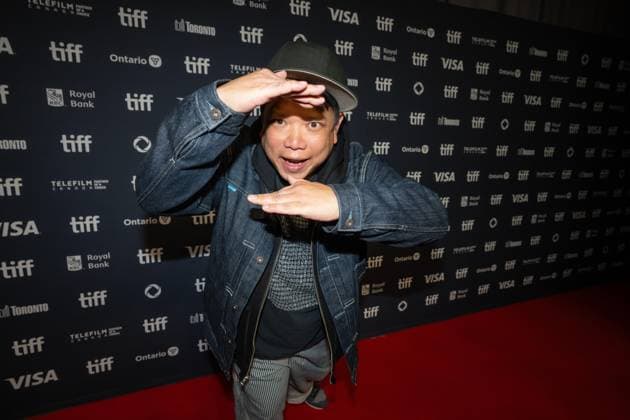 September 11, 2025, Toronto, On, Canada: Eric Yick Keung San, also known by his stage name, Kid Koala, poses for photographs as he walks the red carpet at the North American premiere of öÄuSpace CadetöÄù at the Toronto International Film Festival, in Toronto on Thursday, September 11, 2025. Toronto Canada - ZUMAc35_ 20250911_zaf_c35_126 Copyright: xArlynxMcadoreyx