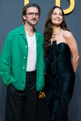 Swiped European Premiere in London, UK - 11 Sep 2025 Dan Stevens and Lily James attend the Swiped European Premiere at the Curzon Mayfair. London United Kingdom Copyright: xLounisxTiarx xSOPAxImagesx _DSC3034