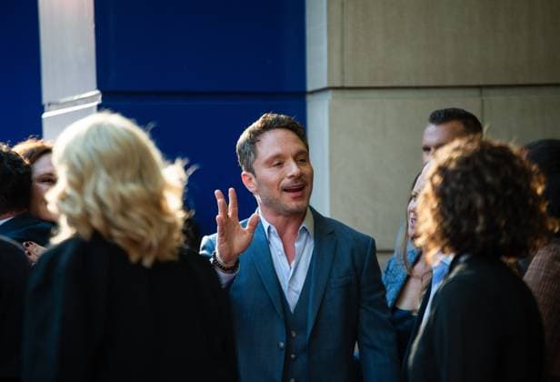 September 11, 2025, Toronto, On, Canada: Nic Pizzolatto arrives on the red carpet for Easy s Waltz at the Toronto International Film Festival in Toronto on Thursday, September 11, 2025. Toronto Canada  - ZUMAc35_ 20250911_zaf_c35_215 Copyright: xLauraxProctorx