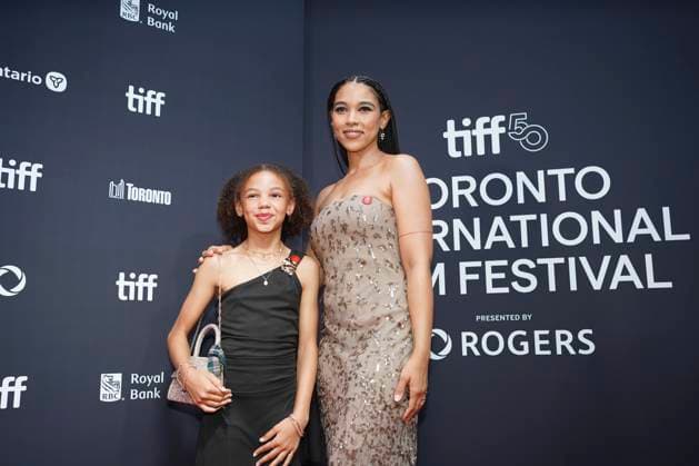 September 11, 2025, Toronto, Ontario, Canada: (L-R) Alexandra Wilkie and Alexandra Shipp attend the red carpet for the Ã¢â‚¬ËœGlenrothanÃ¢â‚¬â ¢ premiere during the 2025 Toronto International Film Festival at Roy Thomson Hall. on September 11, 2025 in Toronto, Canada. Toronto Canada - ZUMAe321 20250911_zea_e321_012 Copyright: xLeonardoxRamirezx
