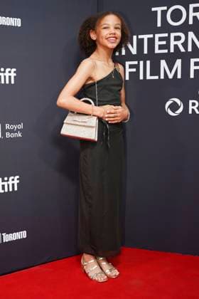 September 11, 2025, Toronto, Ontario, Canada: Alexandra Wilkie attends the red carpet for the Ã¢â‚¬ËœGlenrothanÃ¢â‚¬â ¢ premiere during the 2025 Toronto International Film Festival at Roy Thomson Hall. on September 11, 2025 in Toronto, Canada. Toronto Canada - ZUMAe321 20250911_zea_e321_024 Copyright: xLeonardoxRamirezx