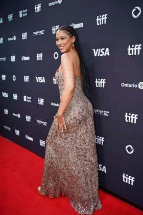 September 11, 2025, Toronto, Ontario, Canada: Alexandra Shipp attends the red carpet for the Ã¢â‚¬ËœGlenrothanÃ¢â‚¬â ¢ premiere during the 2025 Toronto International Film Festival at Roy Thomson Hall. on September 11, 2025 in Toronto, Canada. Toronto Canada - ZUMAe321 20250911_zea_e321_064 Copyright: xLeonardoxRamirezx