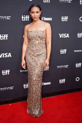 September 11, 2025, Toronto, Ontario, Canada: Alexandra Shipp attends the red carpet for the Ã¢â‚¬ËœGlenrothanÃ¢â‚¬â ¢ premiere during the 2025 Toronto International Film Festival at Roy Thomson Hall. on September 11, 2025 in Toronto, Canada. Toronto Canada - ZUMAe321 20250911_zea_e321_068 Copyright: xLeonardoxRamirezx