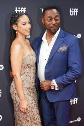 September 11, 2025, Toronto, Ontario, Canada: (L-R) Alexandra Shipp and James Shipp Sr. attend the red carpet for the Ã¢â‚¬ËœGlenrothanÃ¢â‚¬â ¢ premiere during the 2025 Toronto International Film Festival at Roy Thomson Hall. on September 11, 2025 in Toronto, Canada. Toronto Canada - ZUMAe321 20250911_zea_e321_013 Copyright: xLeonardoxRamirezx