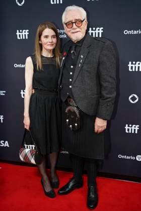 September 11, 2025, Toronto, Ontario, Canada: (L-R) Brian Cox and Shirley Henderson attend the red carpet for the Ã¢â‚¬ËœGlenrothanÃ¢â‚¬â ¢ premiere during the 2025 Toronto International Film Festival at Roy Thomson Hall. on September 11, 2025 in Toronto, Canada. Toronto Canada - ZUMAe321 20250911_zea_e321_018 Copyright: xLeonardoxRamirezx