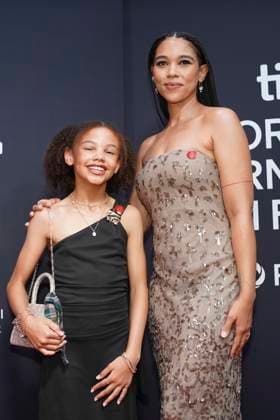 September 11, 2025, Toronto, Ontario, Canada: (L-R) Alexandra Wilkie and Alexandra Shipp attend the red carpet for the Ã¢â‚¬ËœGlenrothanÃ¢â‚¬â ¢ premiere during the 2025 Toronto International Film Festival at Roy Thomson Hall. on September 11, 2025 in Toronto, Canada. Toronto Canada - ZUMAe321 20250911_zea_e321_028 Copyright: xLeonardoxRamirezx