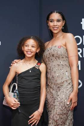 September 11, 2025, Toronto, Ontario, Canada: (L-R) Alexandra Wilkie and Alexandra Shipp attend the red carpet for the Ã¢â‚¬ËœGlenrothanÃ¢â‚¬â ¢ premiere during the 2025 Toronto International Film Festival at Roy Thomson Hall. on September 11, 2025 in Toronto, Canada. Toronto Canada - ZUMAe321 20250911_zea_e321_066 Copyright: xLeonardoxRamirezx