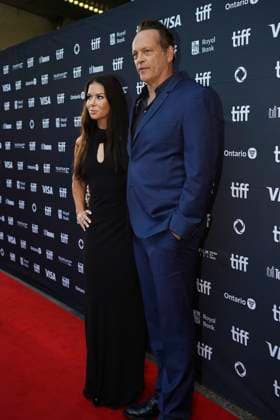 September 11, 2025, Toronto, Ontario, Canada: (L-R) Vince Vaughn and Kyla Vaughn attend the red carpet for the Ã¢â‚¬ËœEasy s WaltzÃ¢â‚¬â ¢ premiere during the 2025 Toronto International Film Festival at Roy Thomson Hall. on September 11, 2025 in Toronto, Canada. Toronto Canada - ZUMAe321 20250911_zea_e321_079 Copyright: xLeonardoxRamirezx